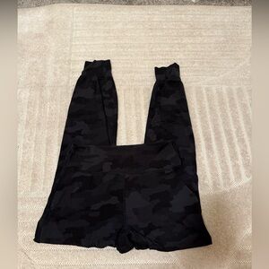 Lululemon Black Camouflage Joggers